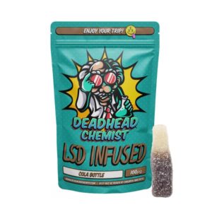 Experience the therapeutic effects of Deadhead Chemist's 100ug buy LSD online Cola Bottle Edible. With potential mental disorder treatments