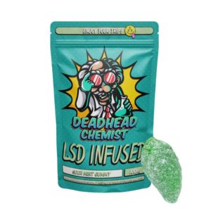 Order lsd online Edible 100ug Sour Mint Gummy from Deadhead Chemist. A safe, natural way to experience the positive effects of psychedelics.